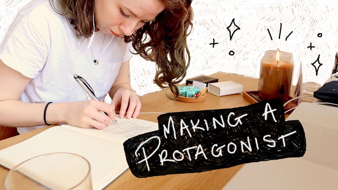 creating my protagonist ★ a writing day vlog