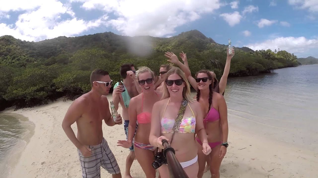 El Nido, Palawan, Philippines March 2015 GoPro HD Island Hopping, Snorkelling, Nacpan Beach & More