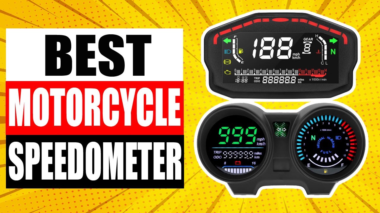 TOP 5 Best Motorcycle Speedometer Review in 2024