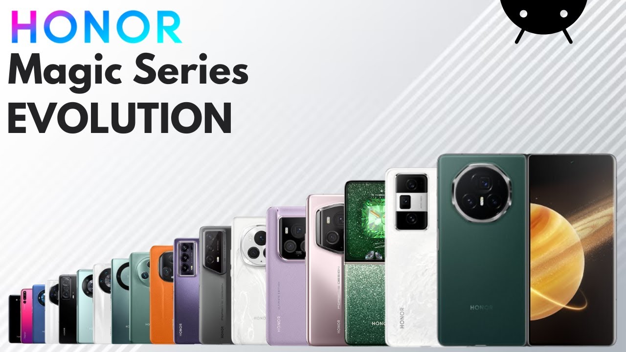 Evolution Of HONOR Magic Series 2016-2024 | History Of HONOR