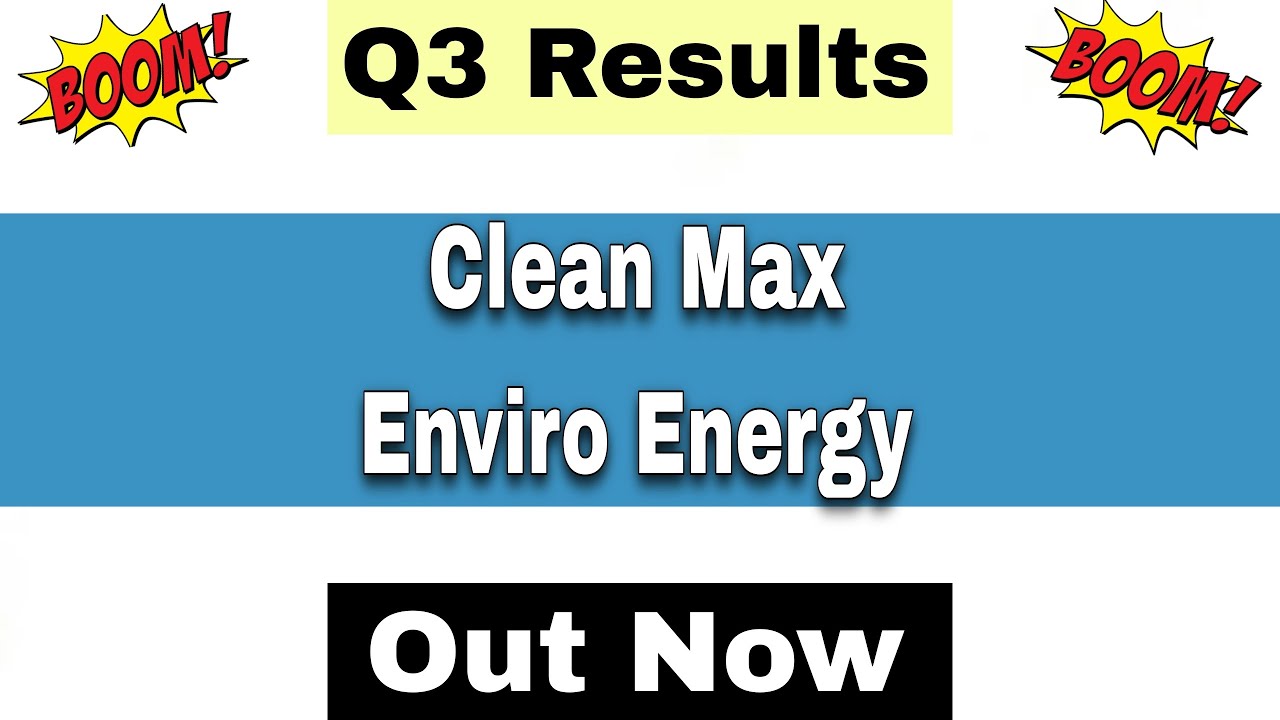 Clean Max Enviro Q3 Results 2026 | Clean Max Enviro Results Today | Clean Max Enviro Latest News |