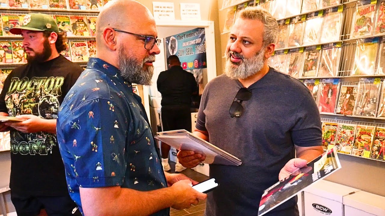 Hunting Down Deals on Key Issue Comics at a Free Community Event with Local Collectors!