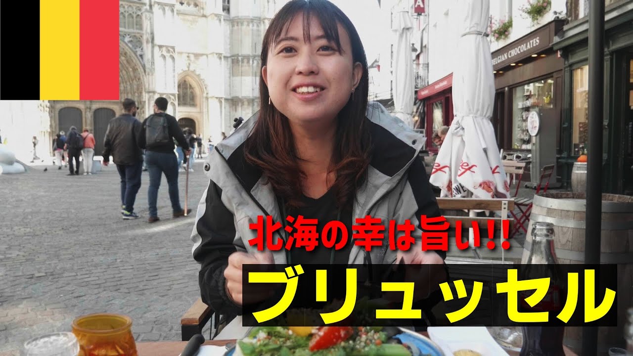 【フランダースの犬】ブリュッセルとアントワープを散策！！過去一で可愛い街！【世界一周】