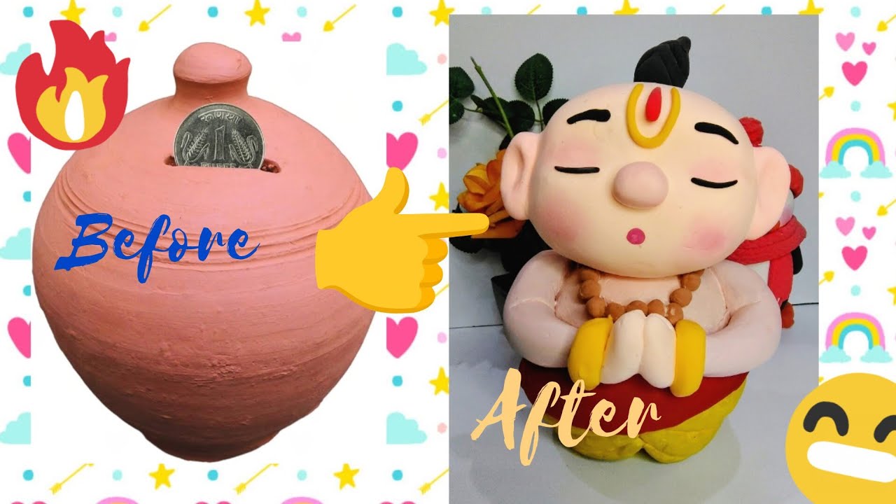 Amazing DIY with Gullak | EASY BUT VERY CUTE #diy #youtube #youtubevideo @MintuArtandCraft #craft 