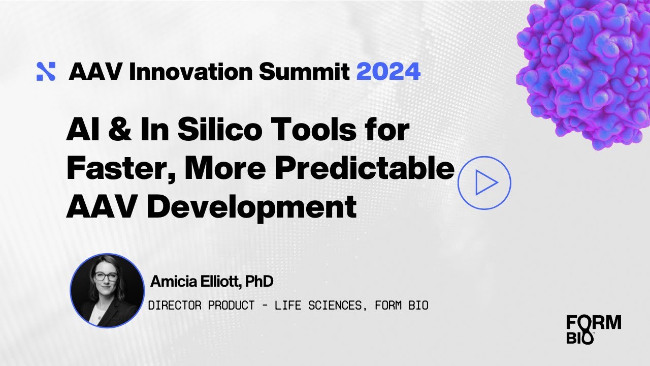 AI & In Silico Tools for Faster, More Predictable AAV Development