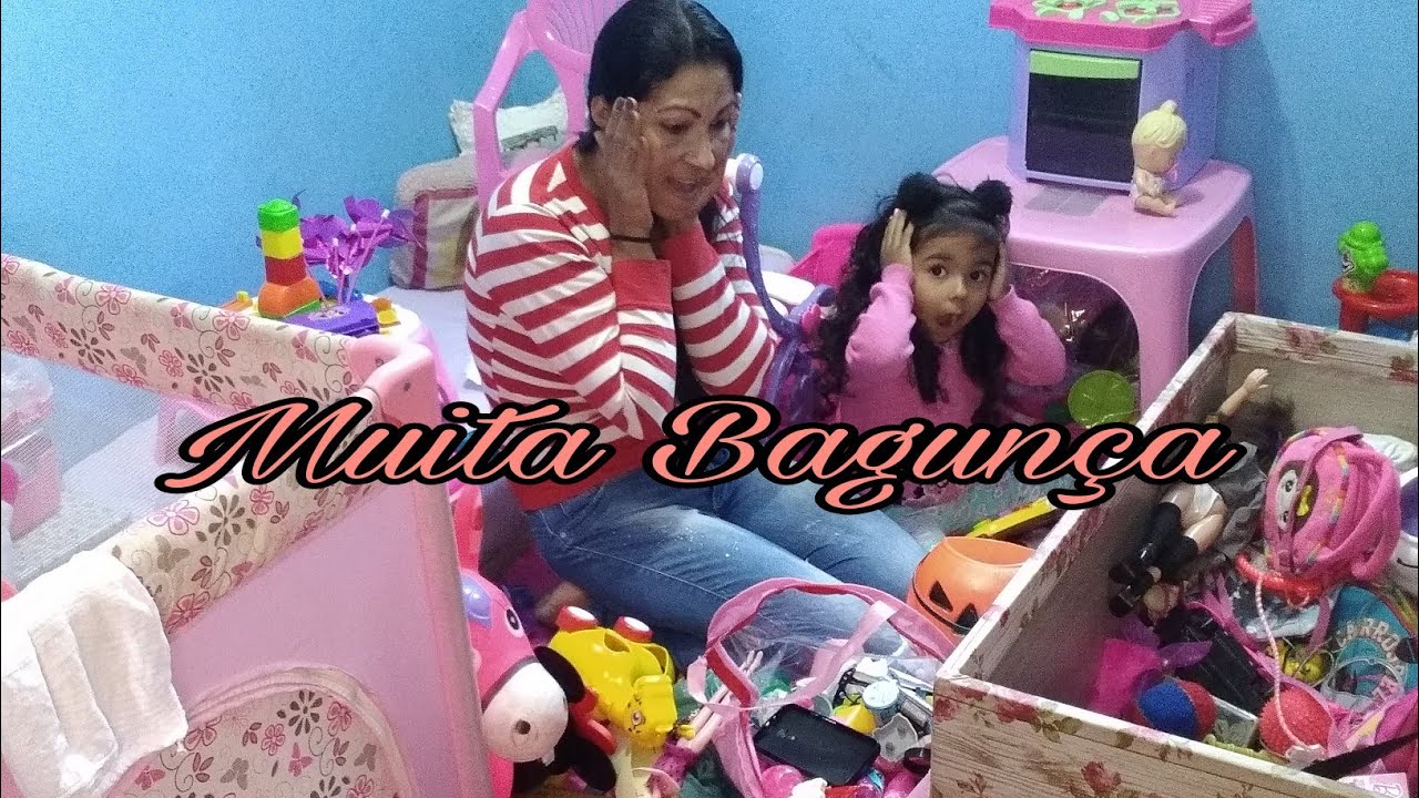 ARRUMANDO O BAÚ DE BRINQUEDOS DA ALICE 😅 Denise mãe de três 💗