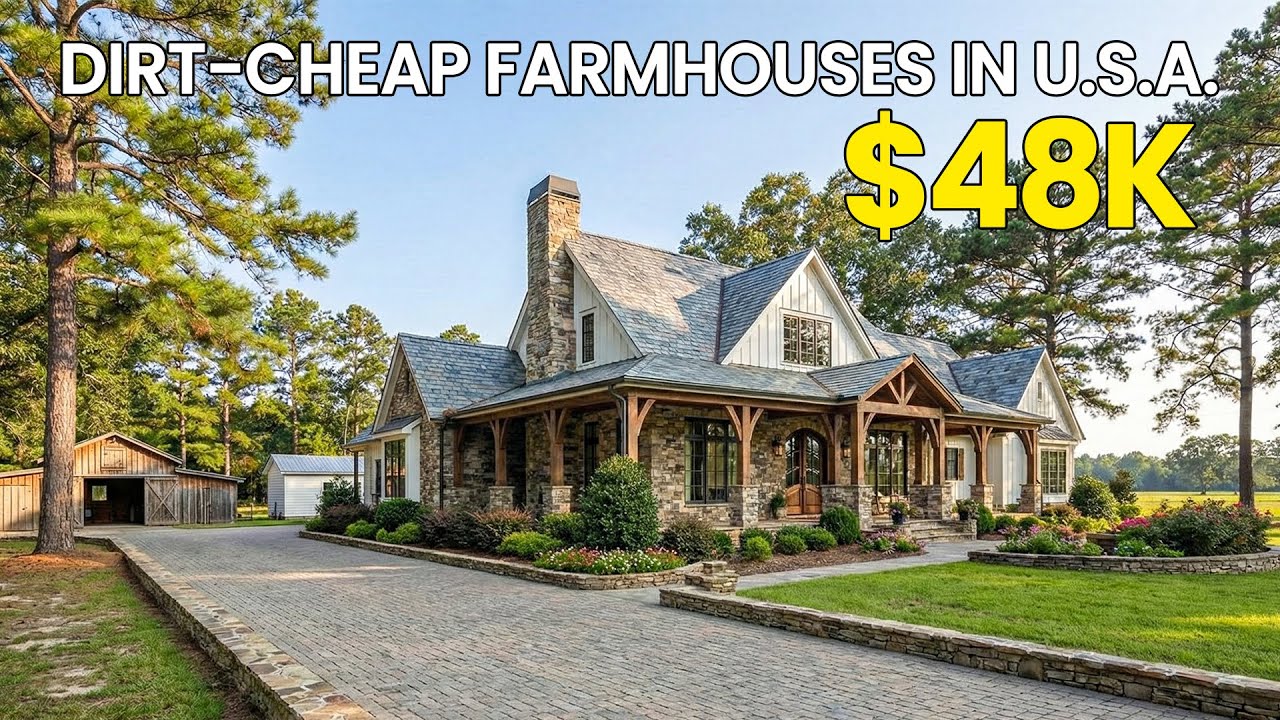 DIRT-CHEAP SOUTH CAROLINA Farmhouses with Acreage | Hidden Real Estate Gems with Land You can Afford