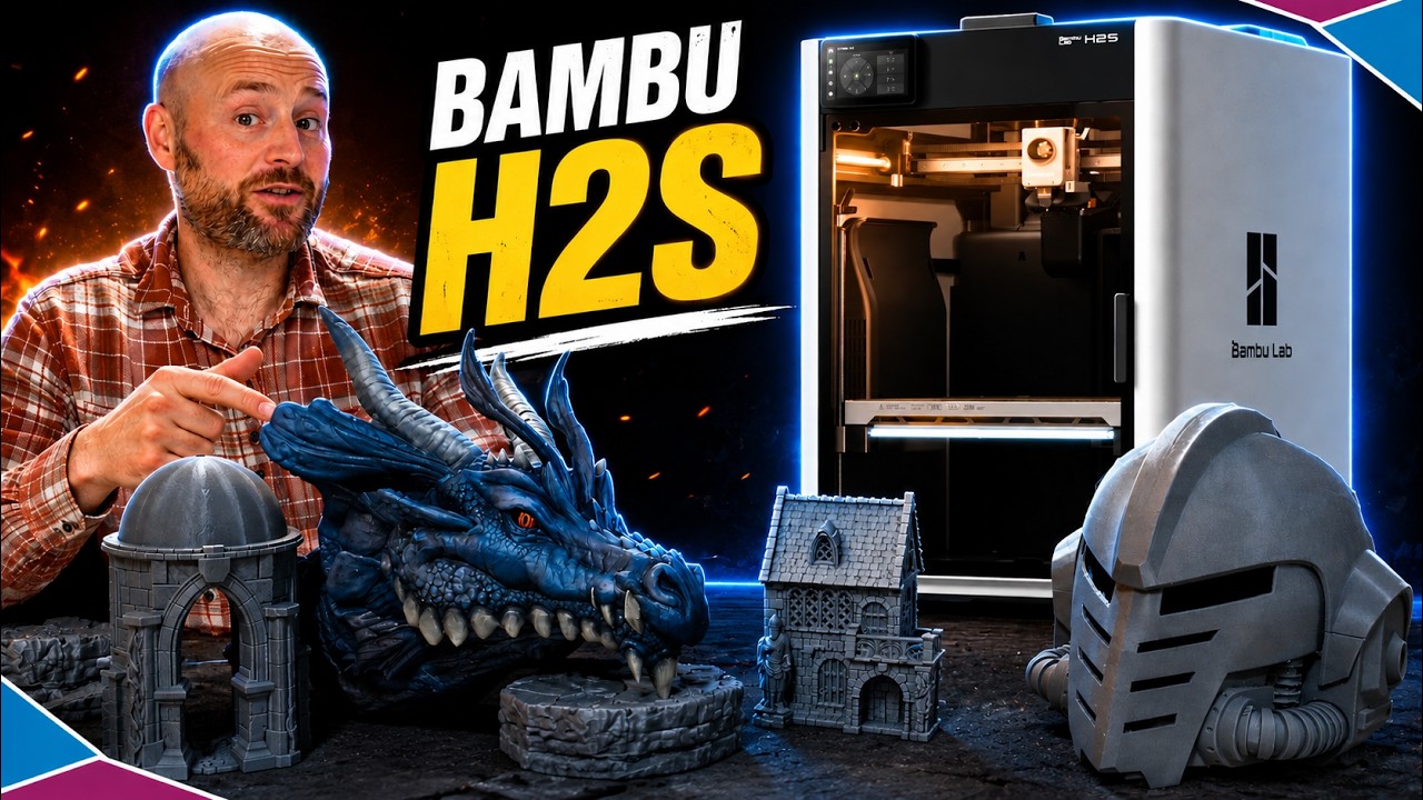 Первые впечатления от Bambu Lab H2S как игрока в настольные игры