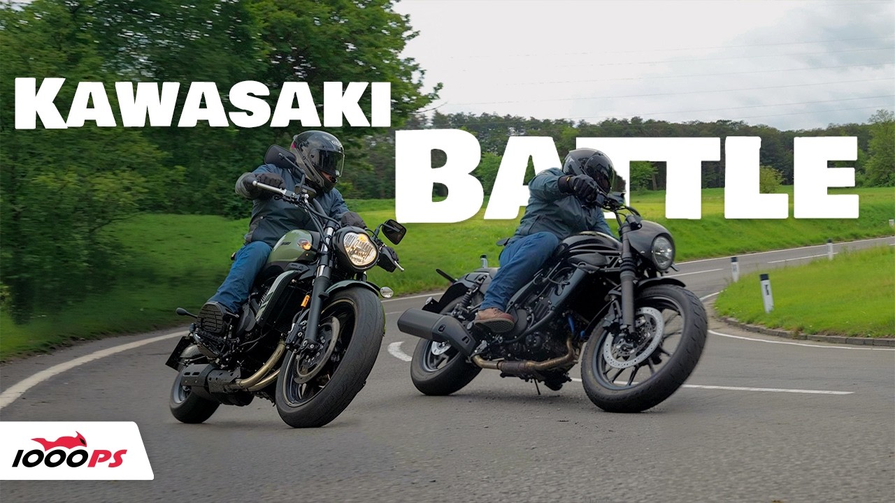 Kawasaki Eliminator 500 vs Vulcan S Review - Which is the better chopper rocket?
