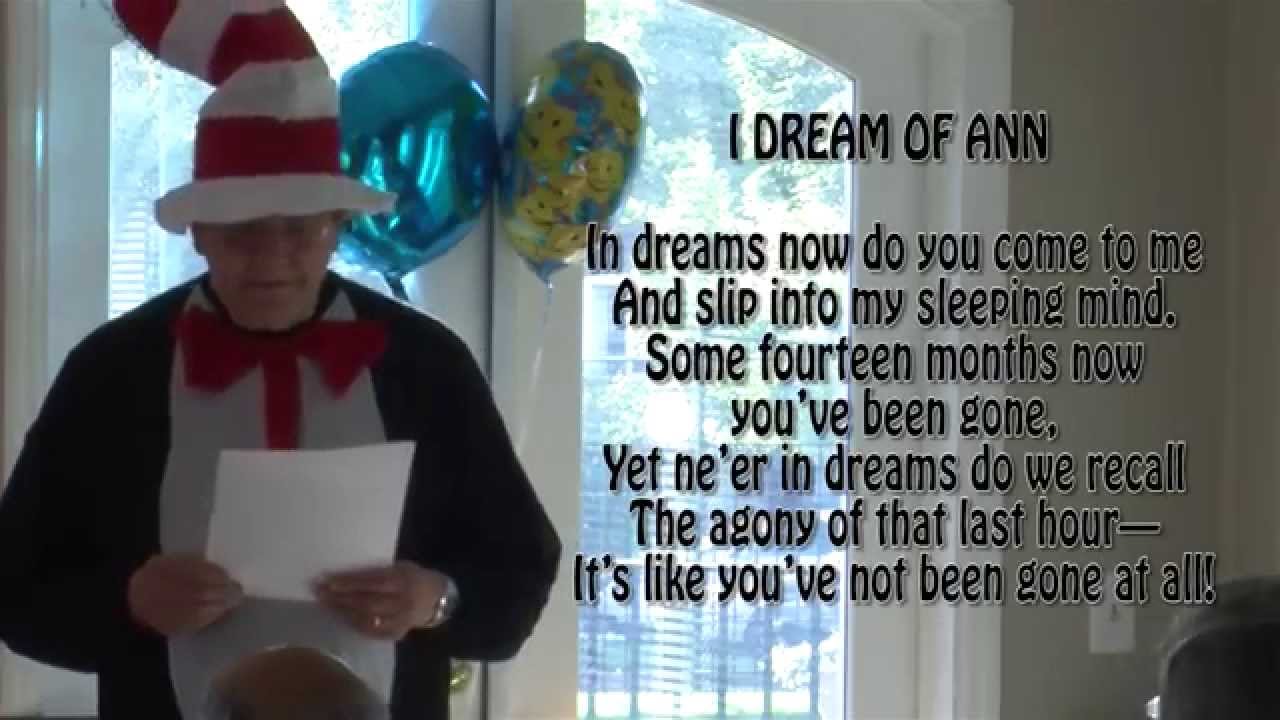 Frank Turns 75 - Poetry Recital Program I