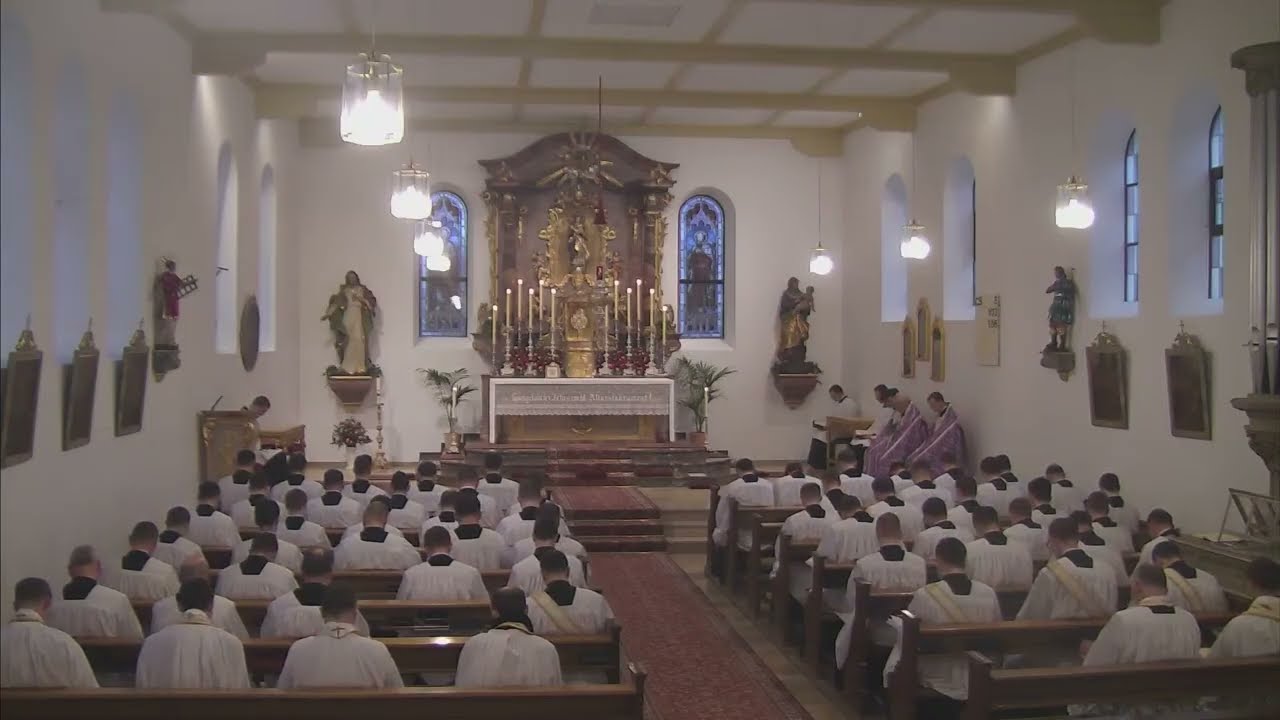 15. Februar 2026, 17:00 Uhr  - Gesungene Vesper mit Sakramentsandacht - Priesterseminar Herz Jesu