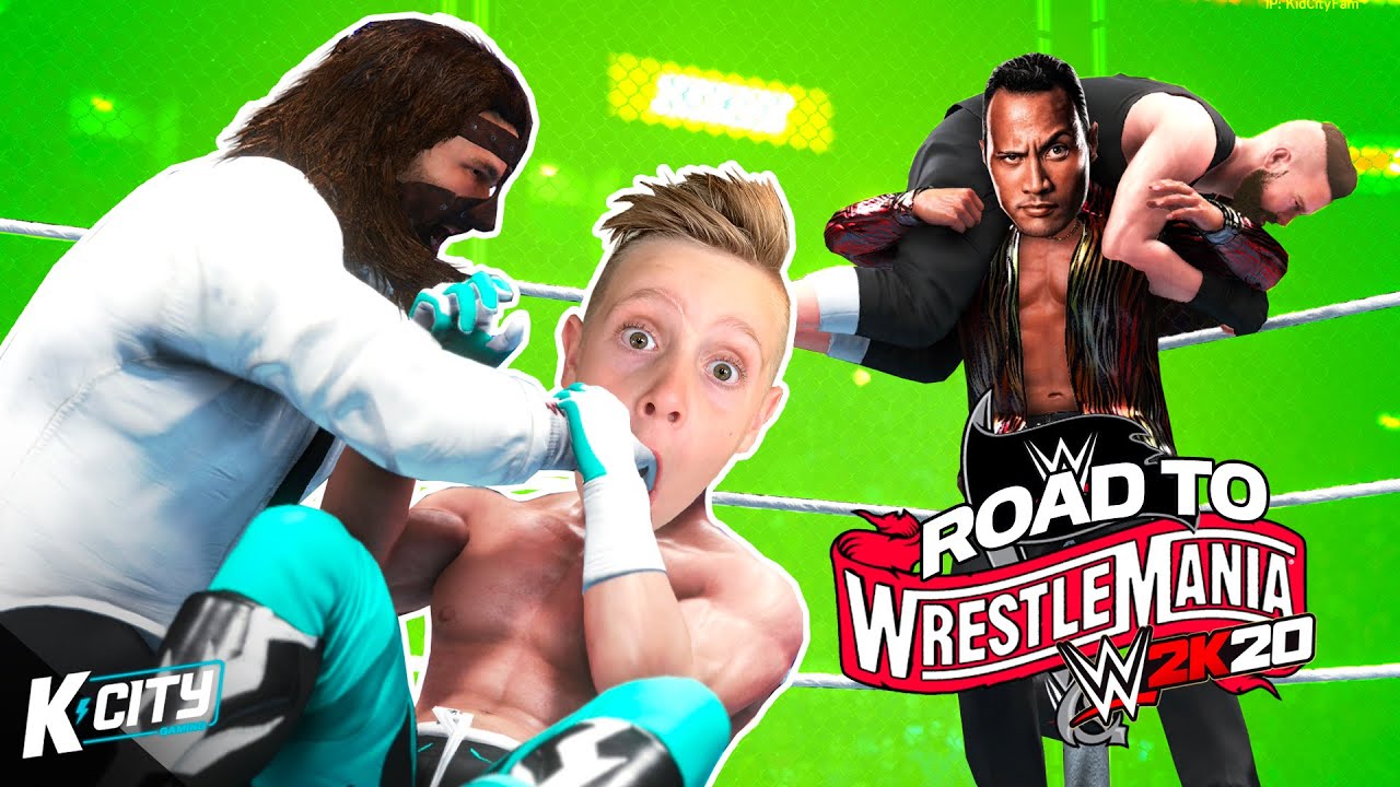 Road to WrestleMania in WWE 2k20 Part 6: The Rock 'n' Sock Connection!