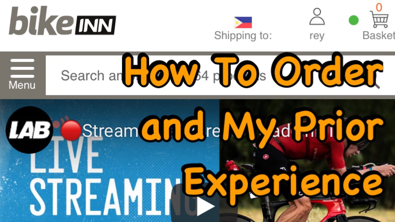 Step by Step How To Order In BikeINN | And My 2 Prior Order Experience