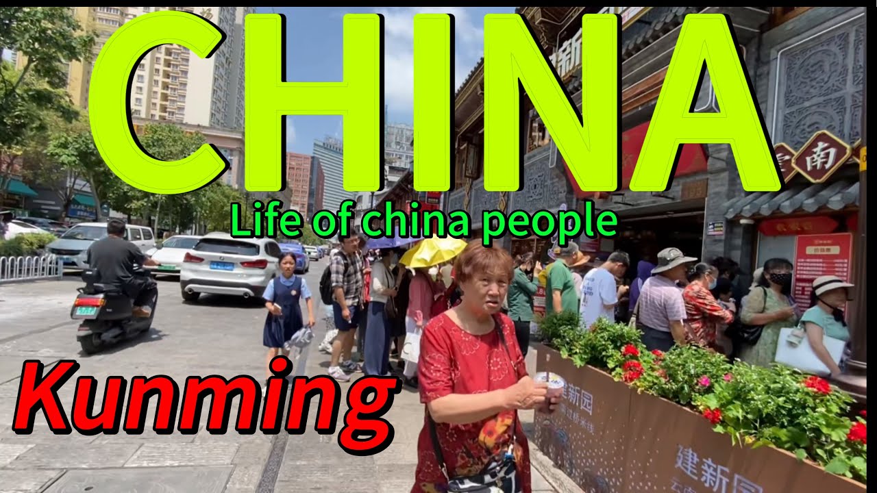 Life of china’s people in kunming l kunming -the city of eternal spring l china vlog l kunming china