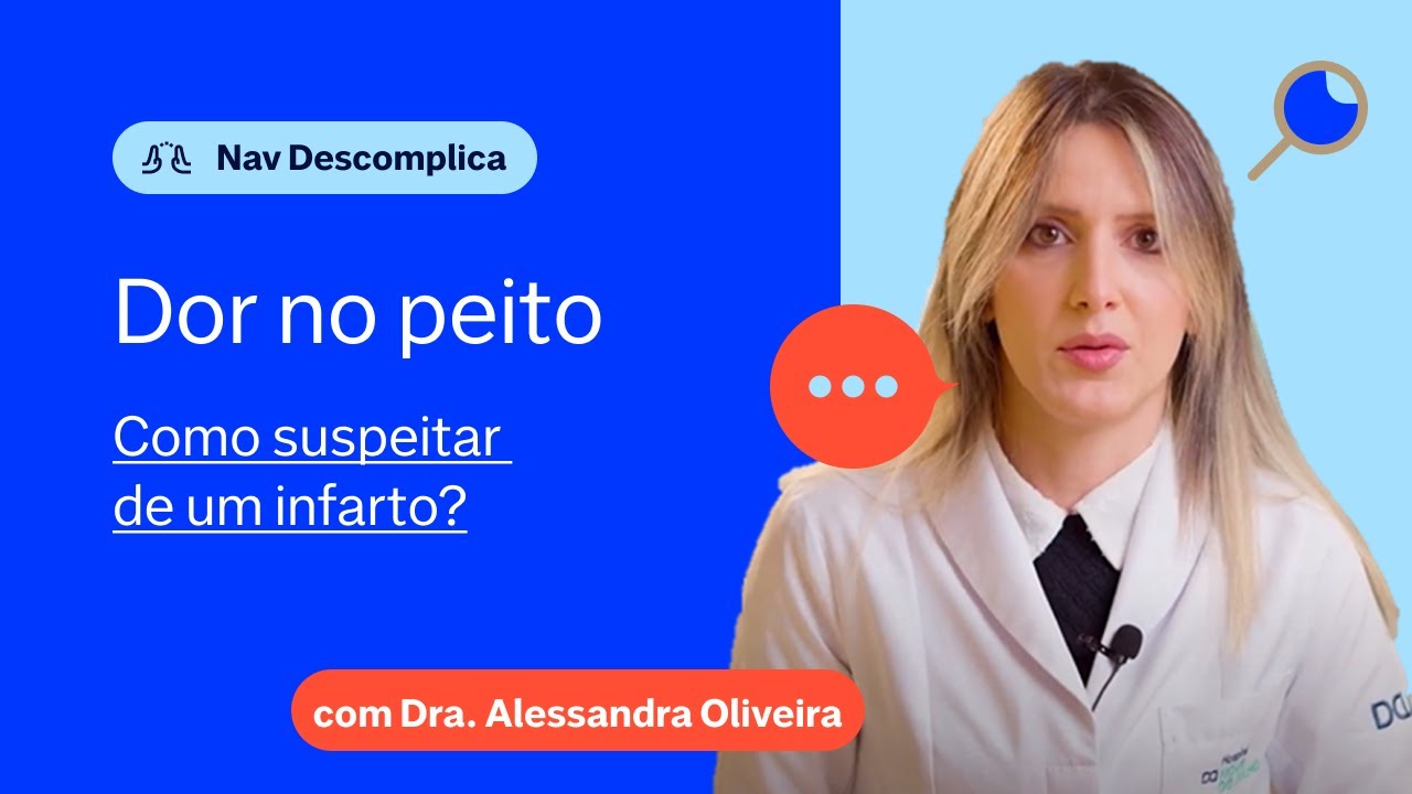 Dor no peito: Como suspeitar de um infarto?