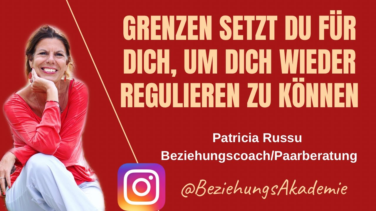 Grenzen setzt du FÜR dich und nicht gegen den anderen