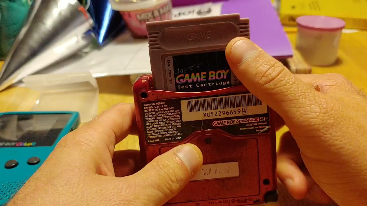 Gameboy Test Cartridge