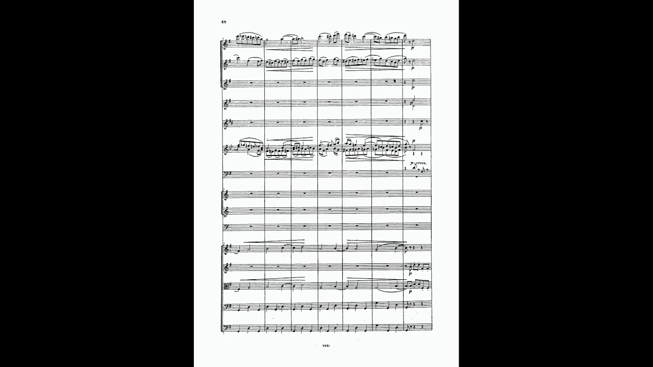 Tchaikovsky - Suite No. 3 (Score)