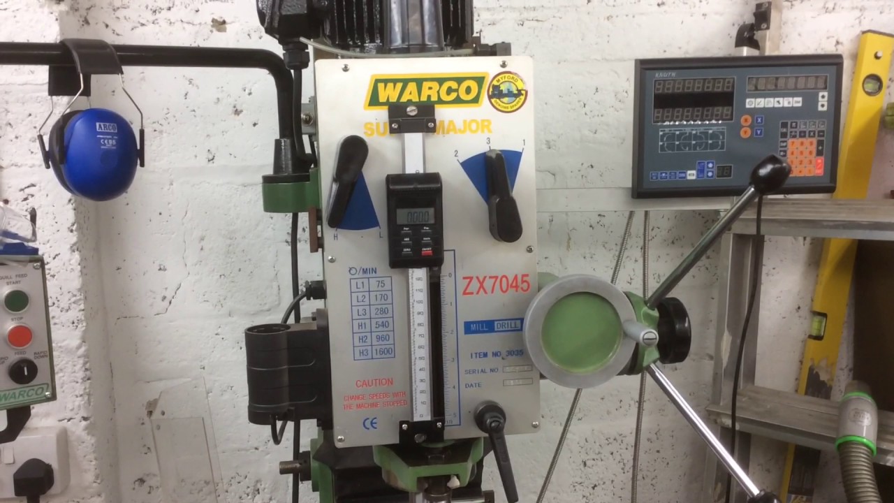 Warco Milling machine with DRO
