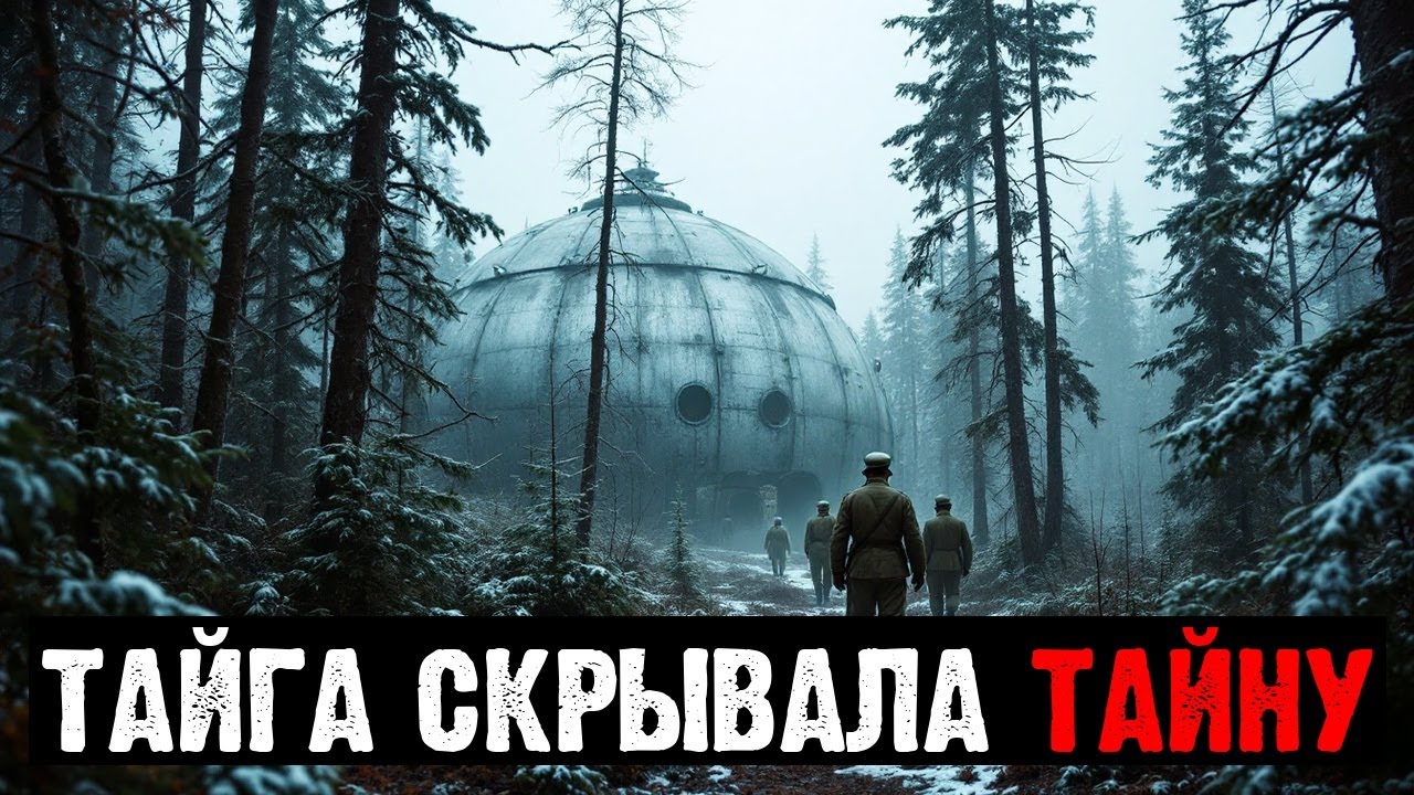 ЗАСЕКРЕЧЕННЫЙ РАПОРТ ВОЕННЫЕ НАШЛИ В ТАЙГЕ МЕТАЛЛИЧЕСКИЙ КУПОЛ НЕИЗВЕСТНОГО ПРОИСХОЖДЕНИЯ
