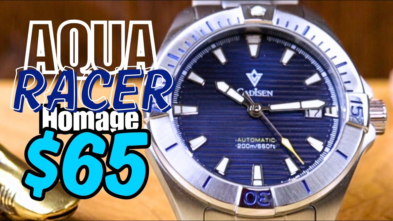 Tag Heuer Homage on a Budget: CADISEN C8218 Deep Dive!