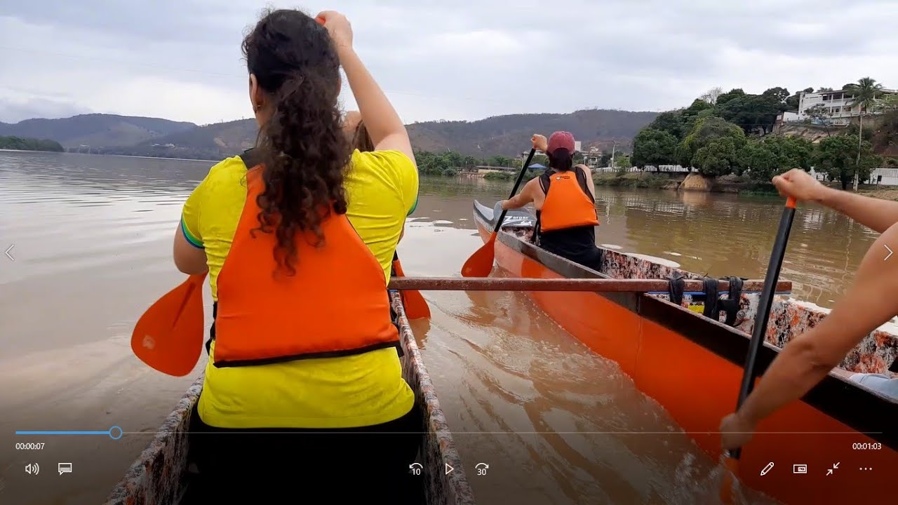 Remada do dia 12/10/2024 6:30 da Manhã no Rio Doce em Resplendor MG Terra Ubérrima e Querida!!!!!!!!