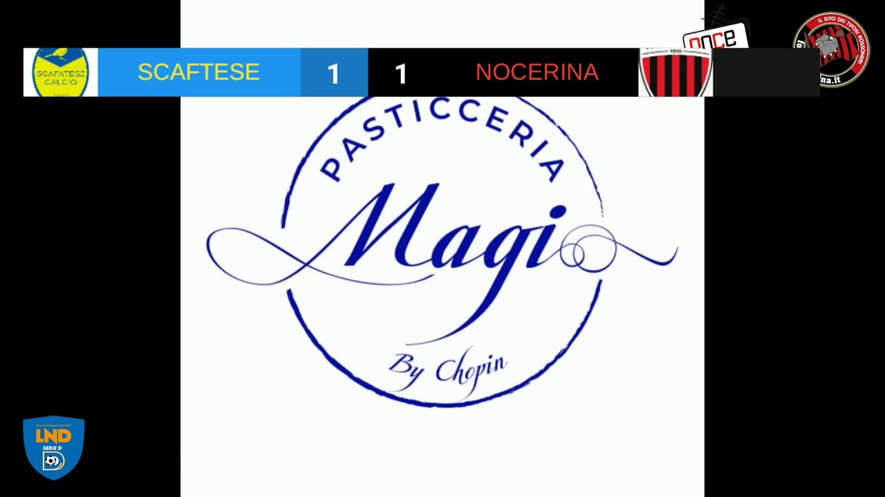 SCAFATESE-NOCERINA, la diretta
