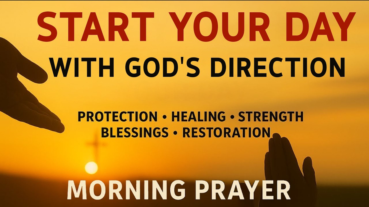 A Powerful Prayer to COMMIT Your PLANS to GOD | Morning Prayer With Proverbs 16:3