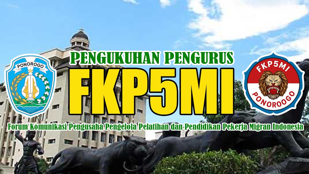🔴LIVE Pengukuhan Pengurus FKP5MI Kab. Ponorogo Masa Bakti 2026 - 2031 | Ponorogo 12 Februari 2026