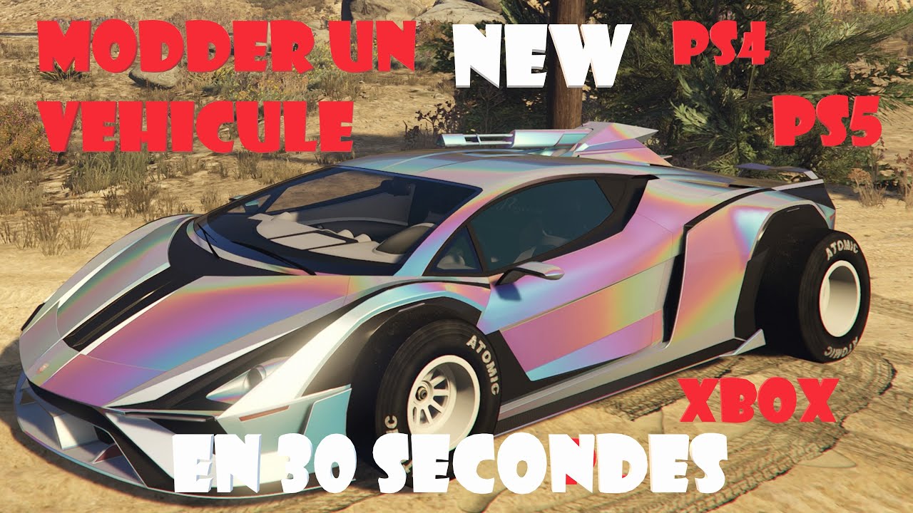 NEW // MODDER TOUS SES VEHICULES PERSO DANS GTA 5 5 ONLINE EN 30 SECONDES // PS4 PS5 XBOX XBOX X/S