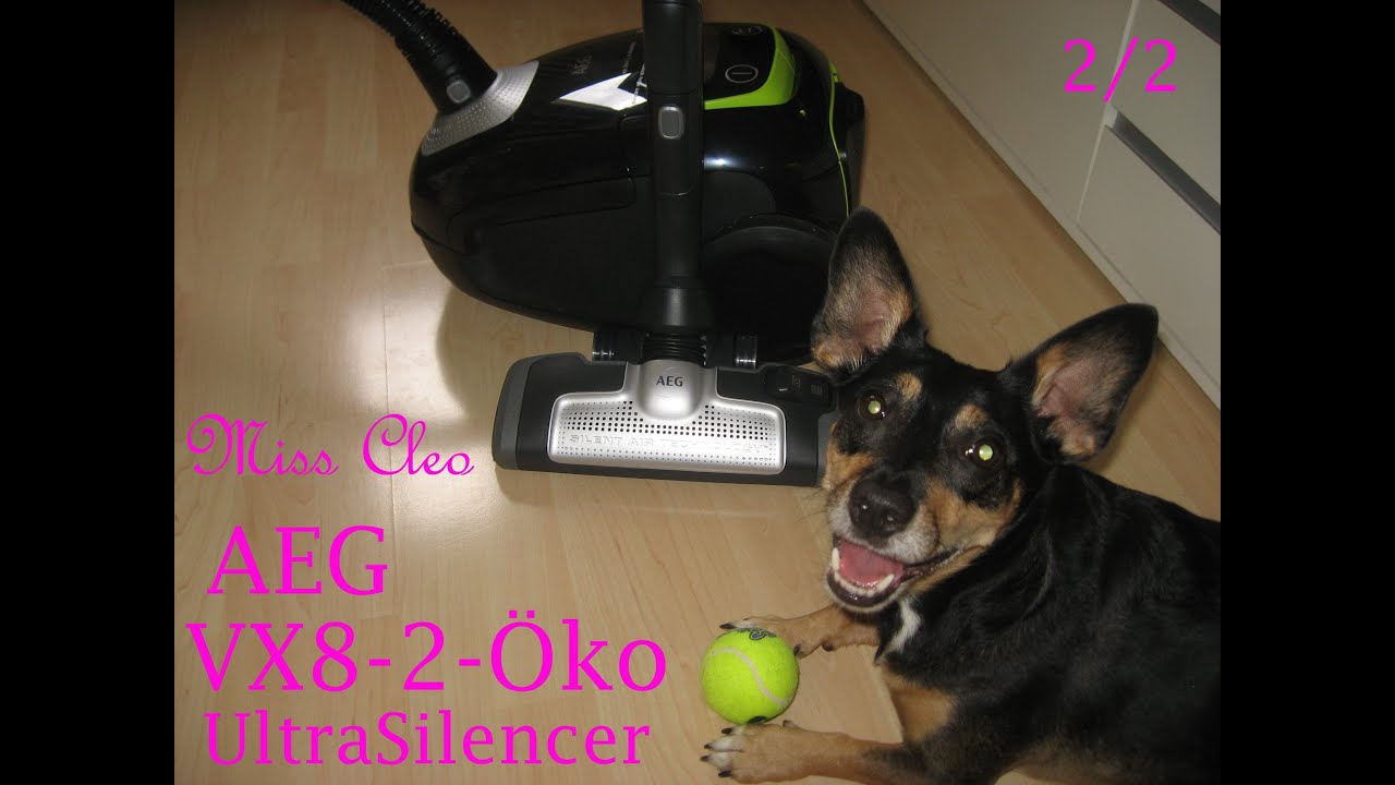 Der AEG VX8-2-ÖKO UltraSilencer Staubsauger Test. Teil 2/2