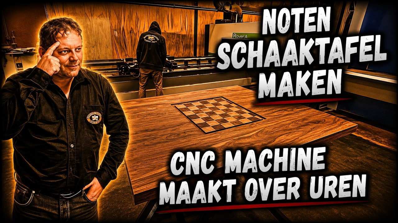 #95 | Veel meubels maken - Blank eiken zwart maken- Felder machines worden gekeurd - Cnc frezen