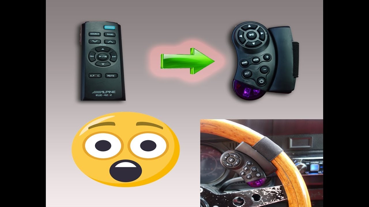 Control remoto universal para el volante