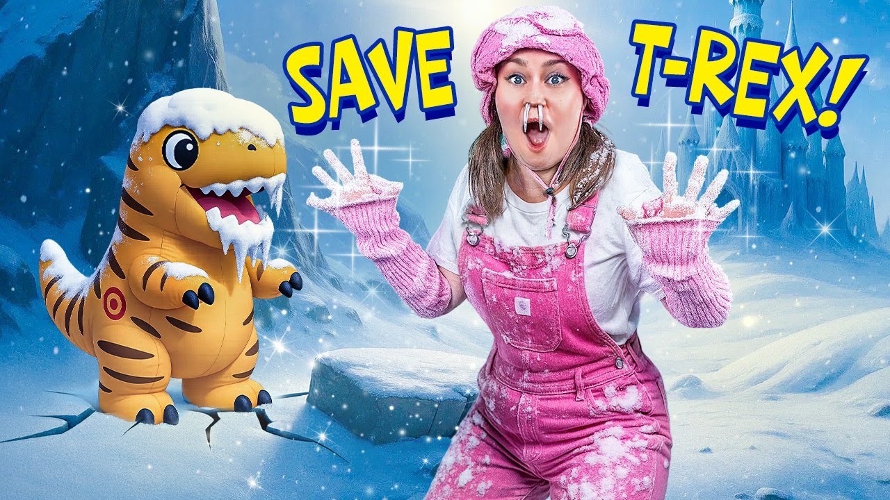 Help Lola Save the T-Rex from the Ice King! ❄️👑 | Fun songs for kids