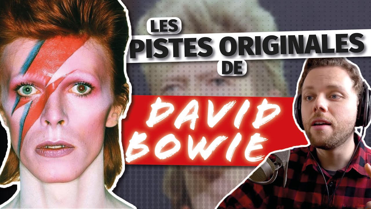 J'ai retrouvé les pistes originales de SPACE ODDITY de DAVID BOWIE et c'est la grande classe 👨‍🎤