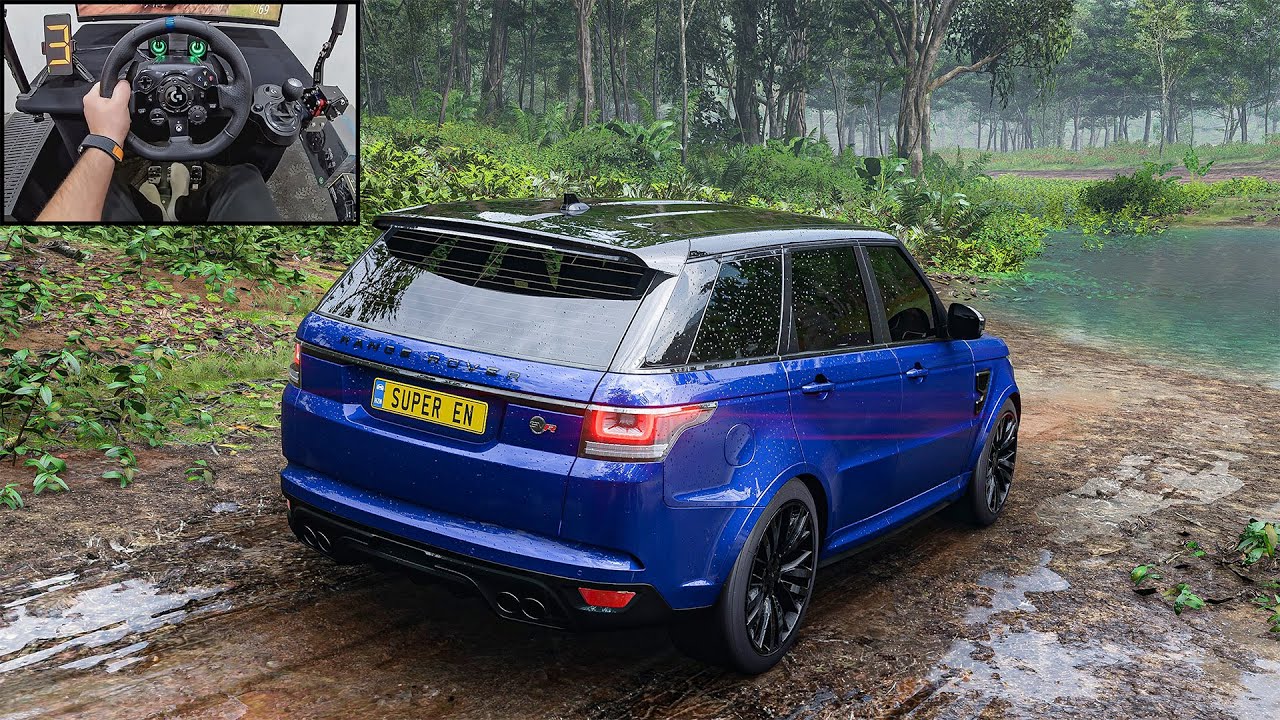 Range Rover Sport SVR | OFFROAD - Forza Horizon 5 | Logitech G923 Steering Wheel