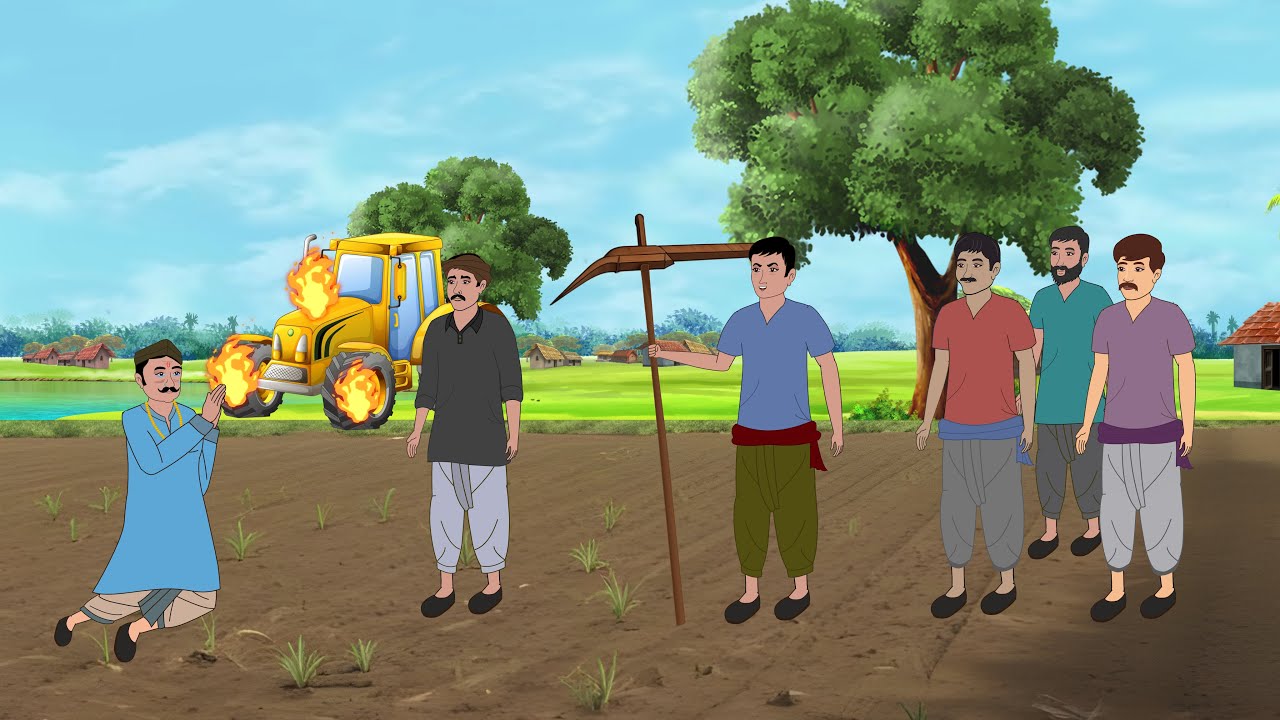 गरीब किसान का चतुर बेटा | Gareeb Kisan | Hindi kahaniya | Moral stories | Cartoon story | Kahani