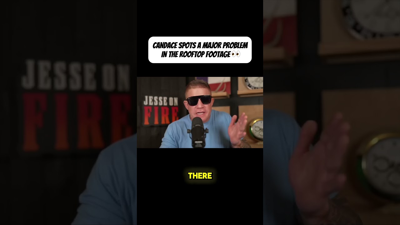 КЭНДИС ЗАМЕЧАЕТ СЕРЬЕЗНУЮ ОШИБКУ НА ЗАПИСИ С КРЫШИ 👀