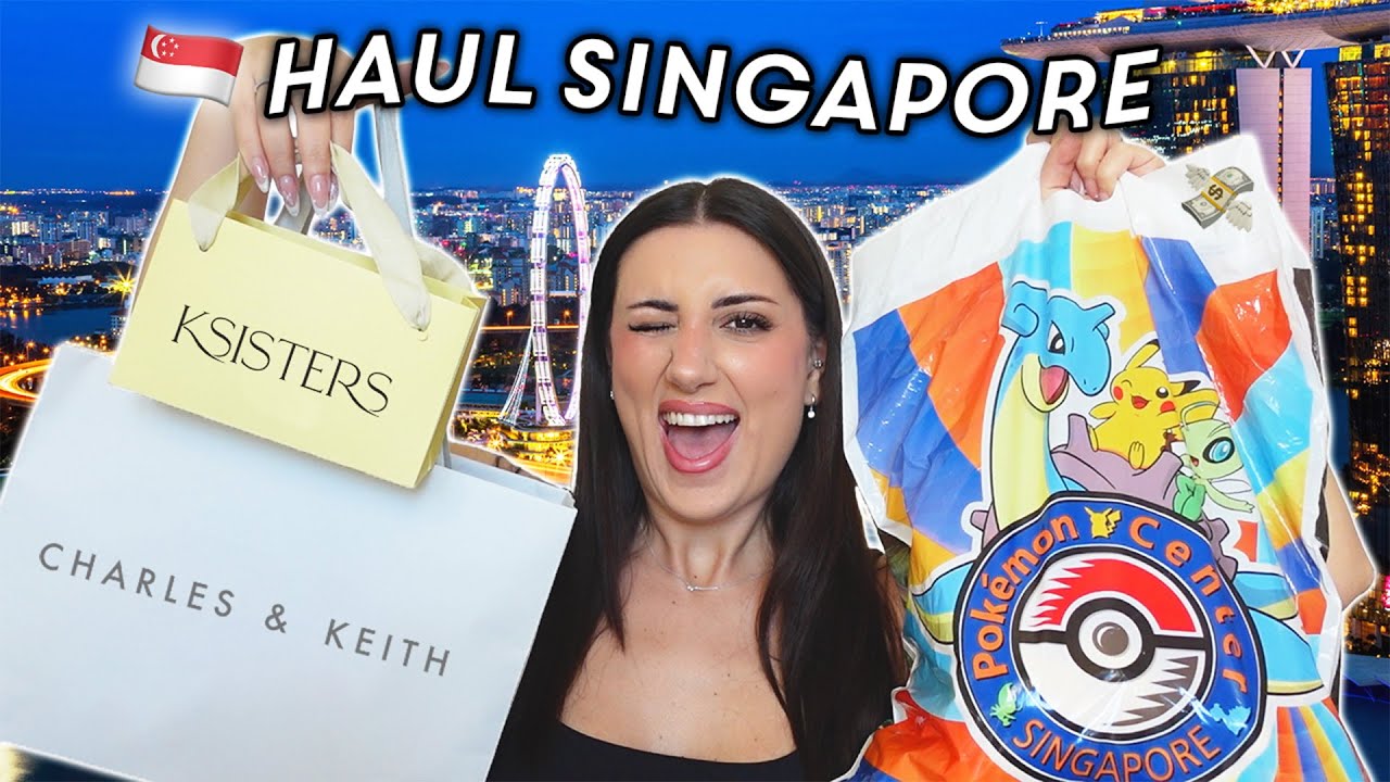 TUTTO IL MIO SHOPPING A SINGAPORE !!! Ksisters, Pokémon Center, Sephora, Charles & Keith… 🇸🇬