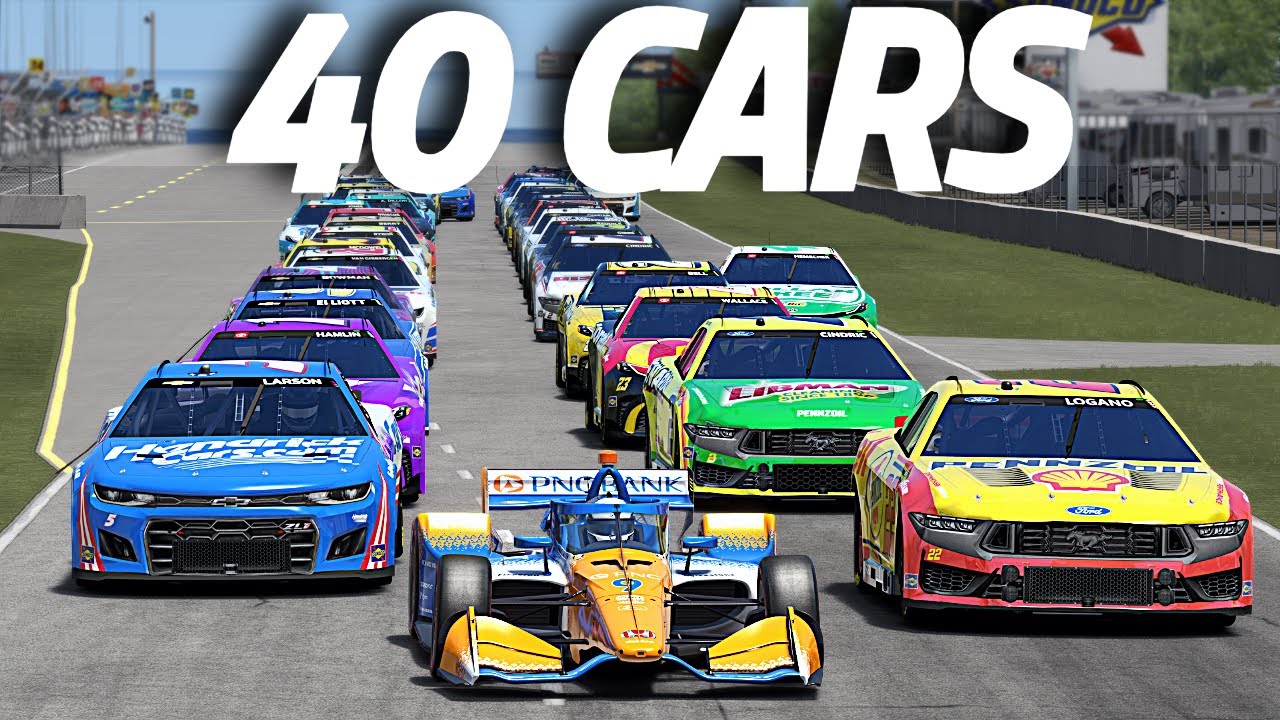Can An INDYCAR Pass The ENTIRE NASCAR Field In 1 LAP?