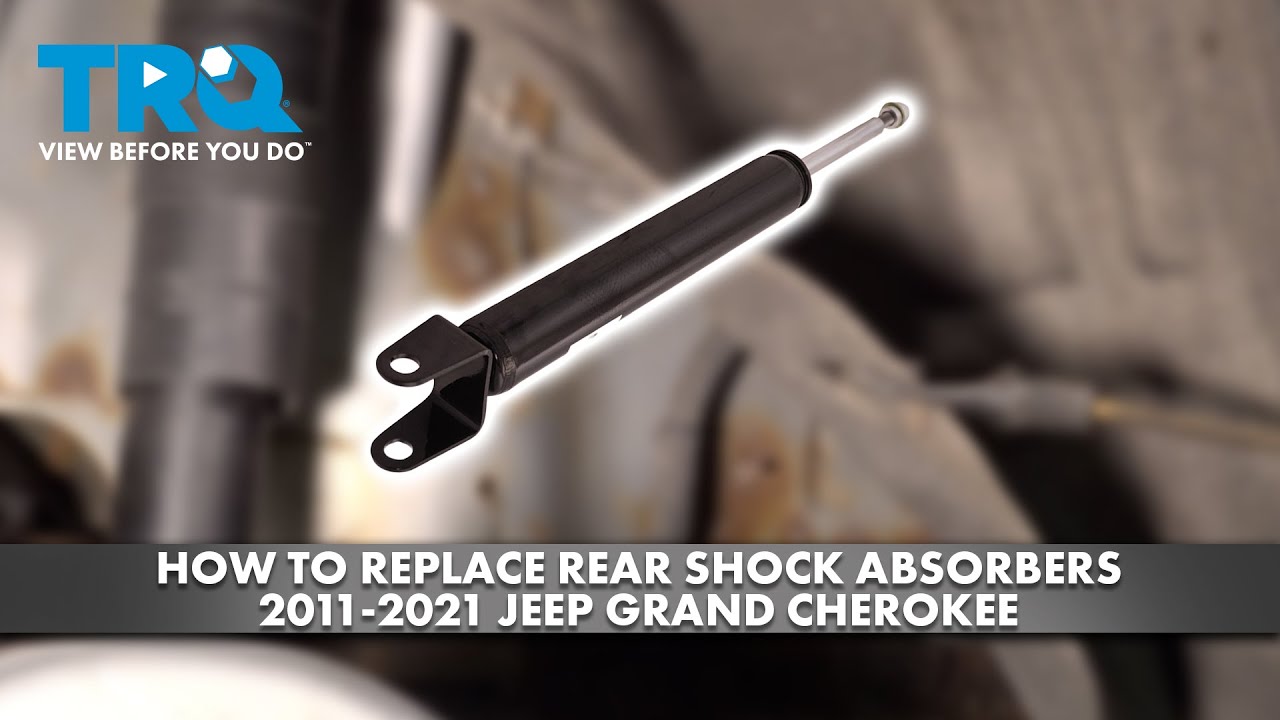 Как заменить задние амортизаторы Jeep Grand Cherokee 2011-2021