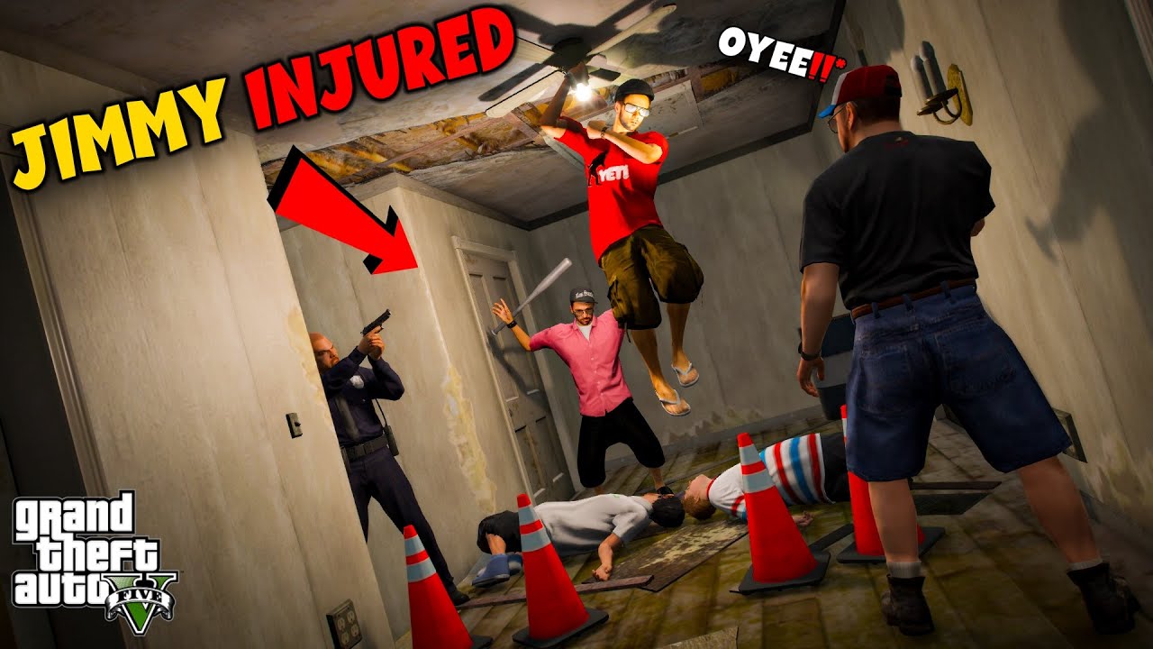 JIMMY INJURED!! | FT. HAUNTED HAVALI | GTA 5 GAMEPLAY