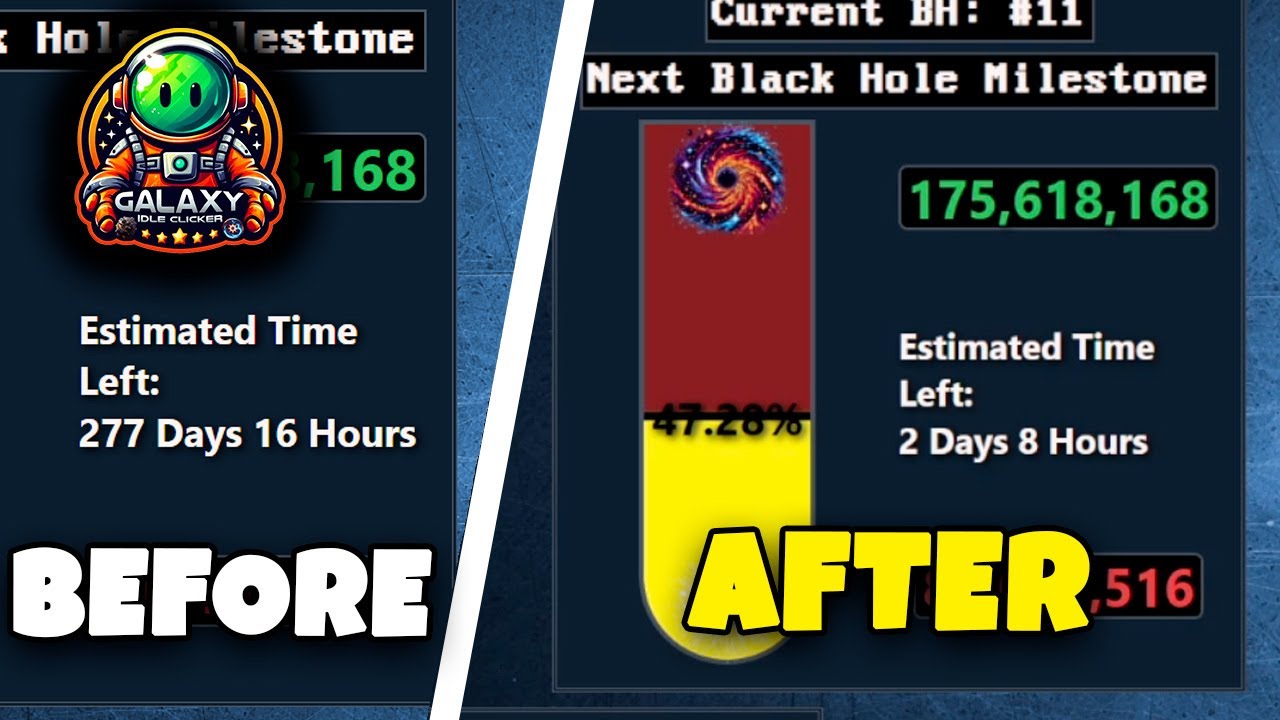 BH 11 is a GAMECHANGER with MASSIVE LIGHT YEARS Strats // GALAXY IDLE CLICKER