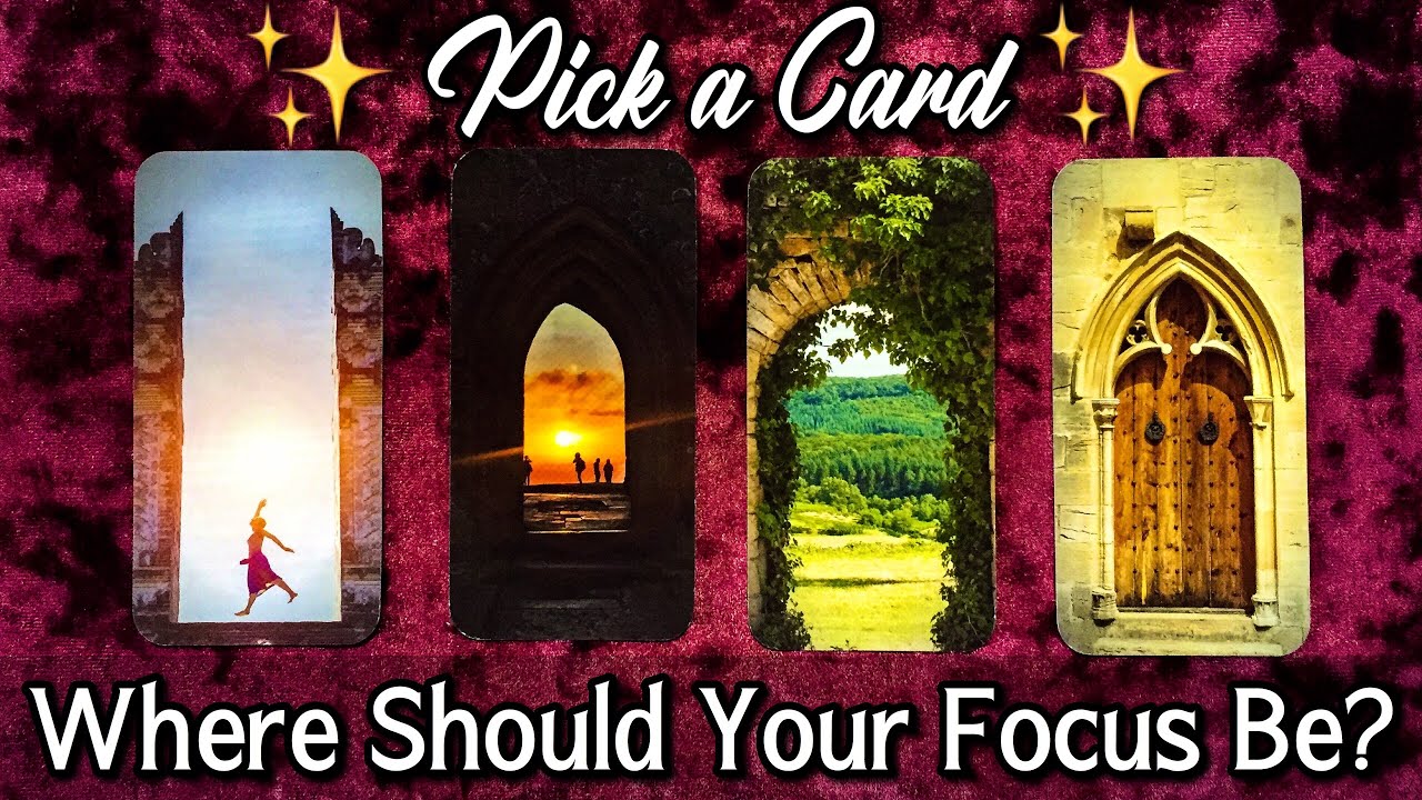 PICK A CARD 🤓 WHERE DOES SPIRIT THINK YOUR FOCUS SHOULD BE? 🌟