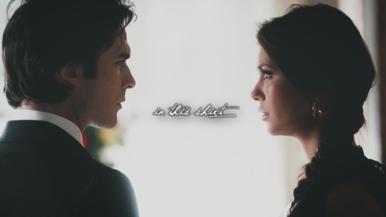 damon&elena | in this shirt