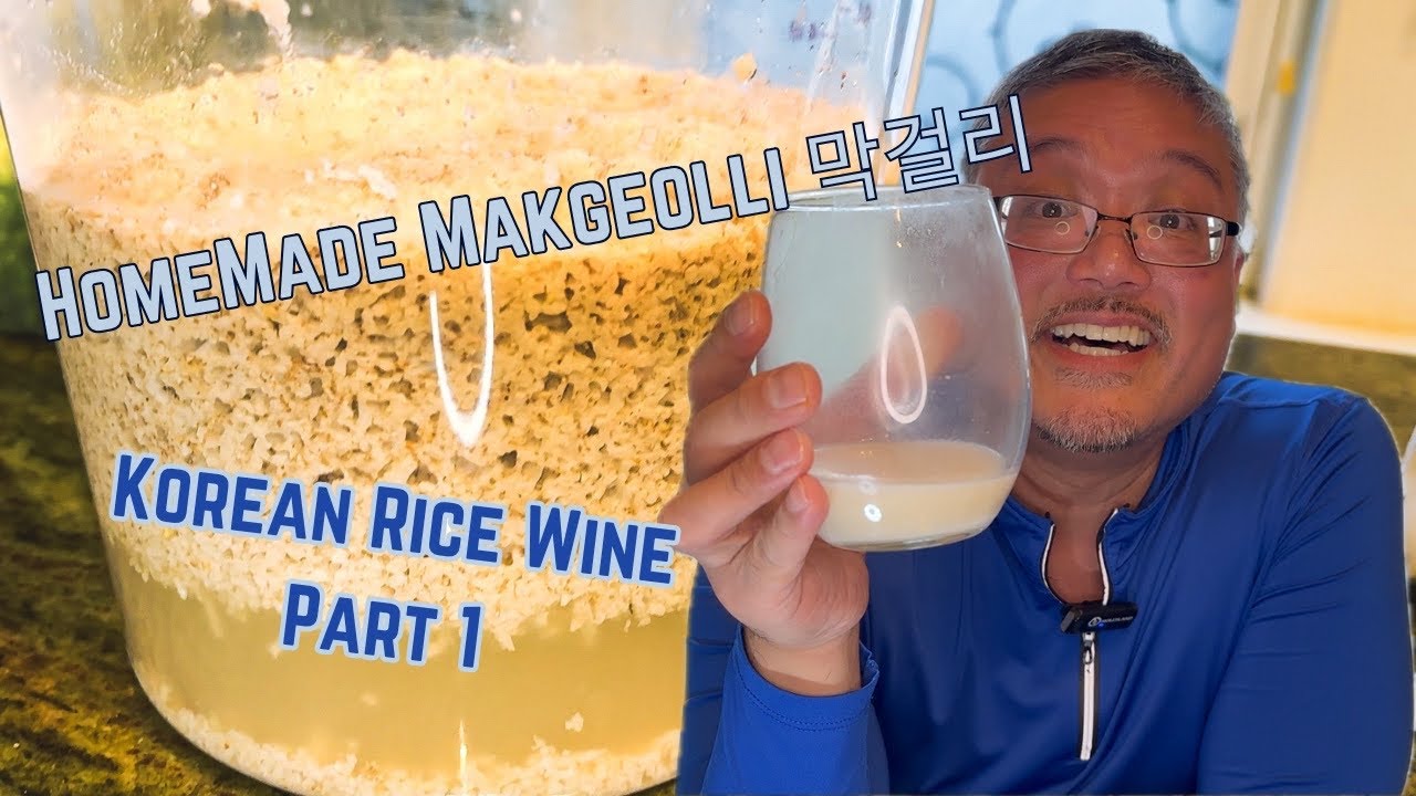 Making Makgeolli At Home | Korean Rice Wine | Part One
