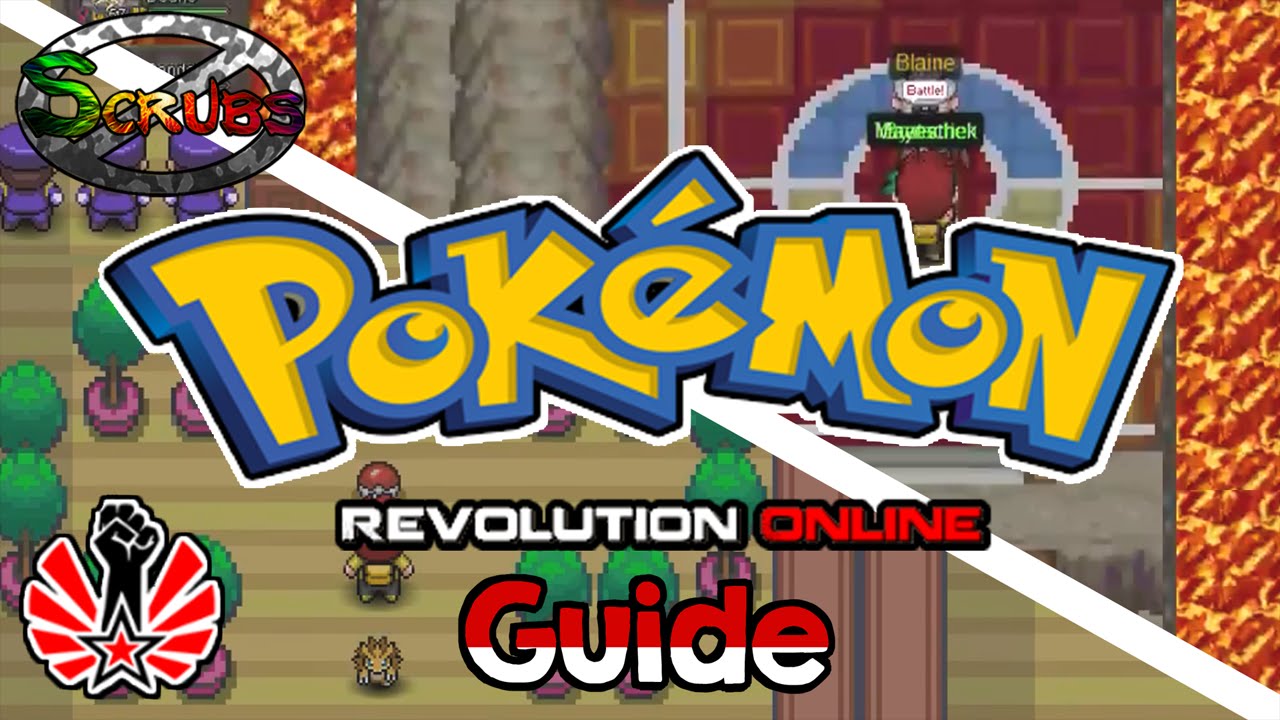 Pokemon Revolution Online Guide - #7 Cinnabar Fire Mansion Key & Gym Leaders Blaine And Giovanni