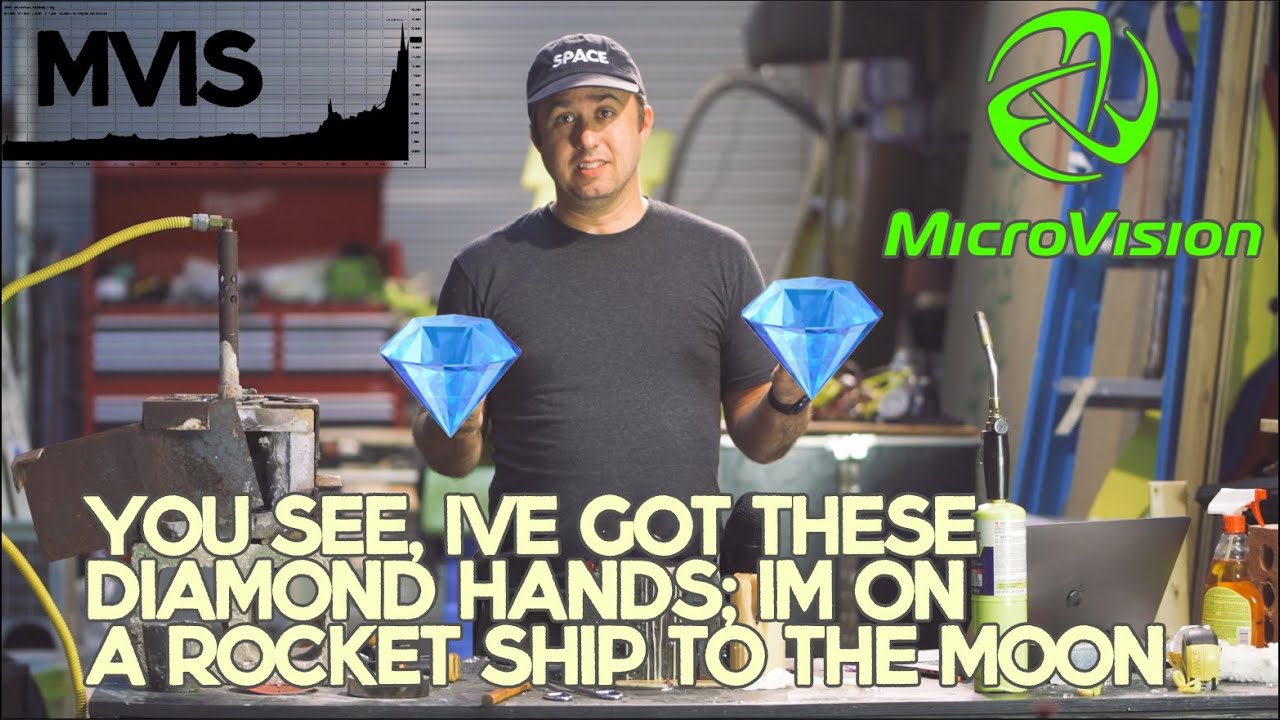 MVIS - Long holding Microvision with Diamond Hands on a Rocket Ship to the Moon  (Apes & Snakes)