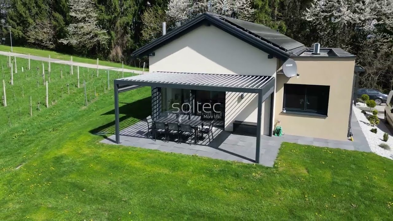 Soltec bioklimatska pergola - Avstrija