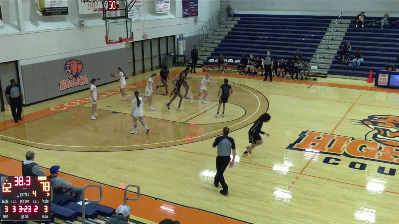 Highland Women's Basketball vs Olive-Harvey